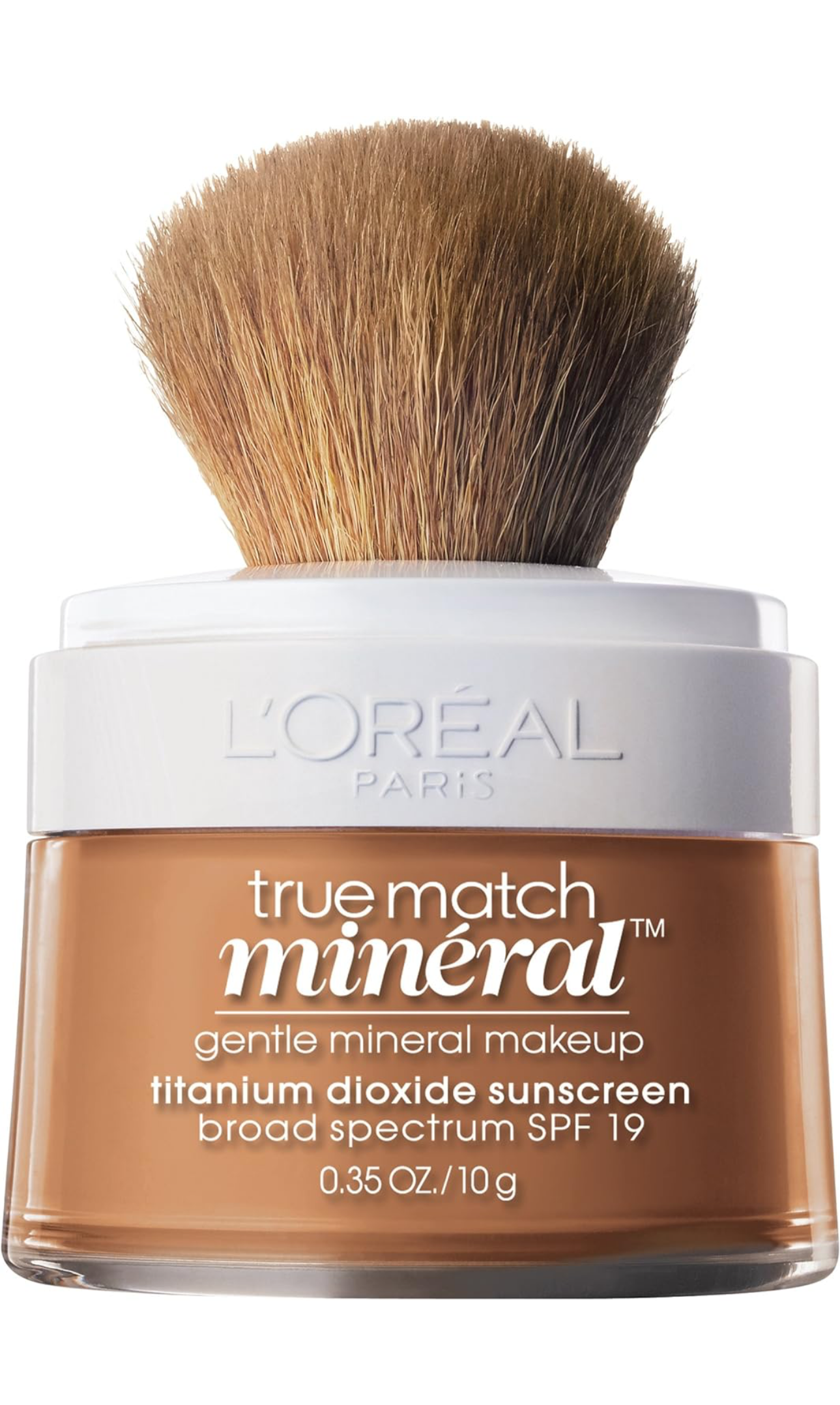 Base mineral L'Oréal Paris True Match natural, 0.35 onzas, Tan clásiico