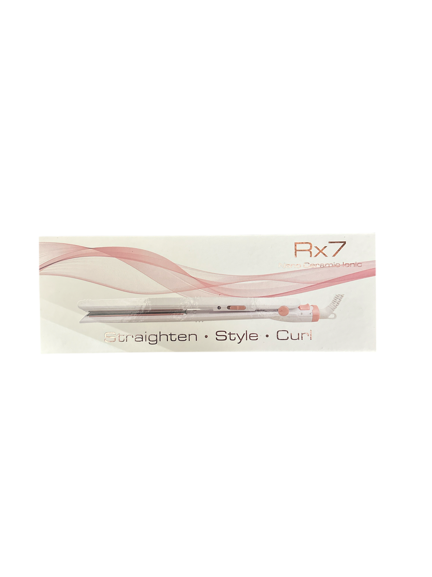 RX7
Nano Ceramic lonic
Professional Salon Styler 1"