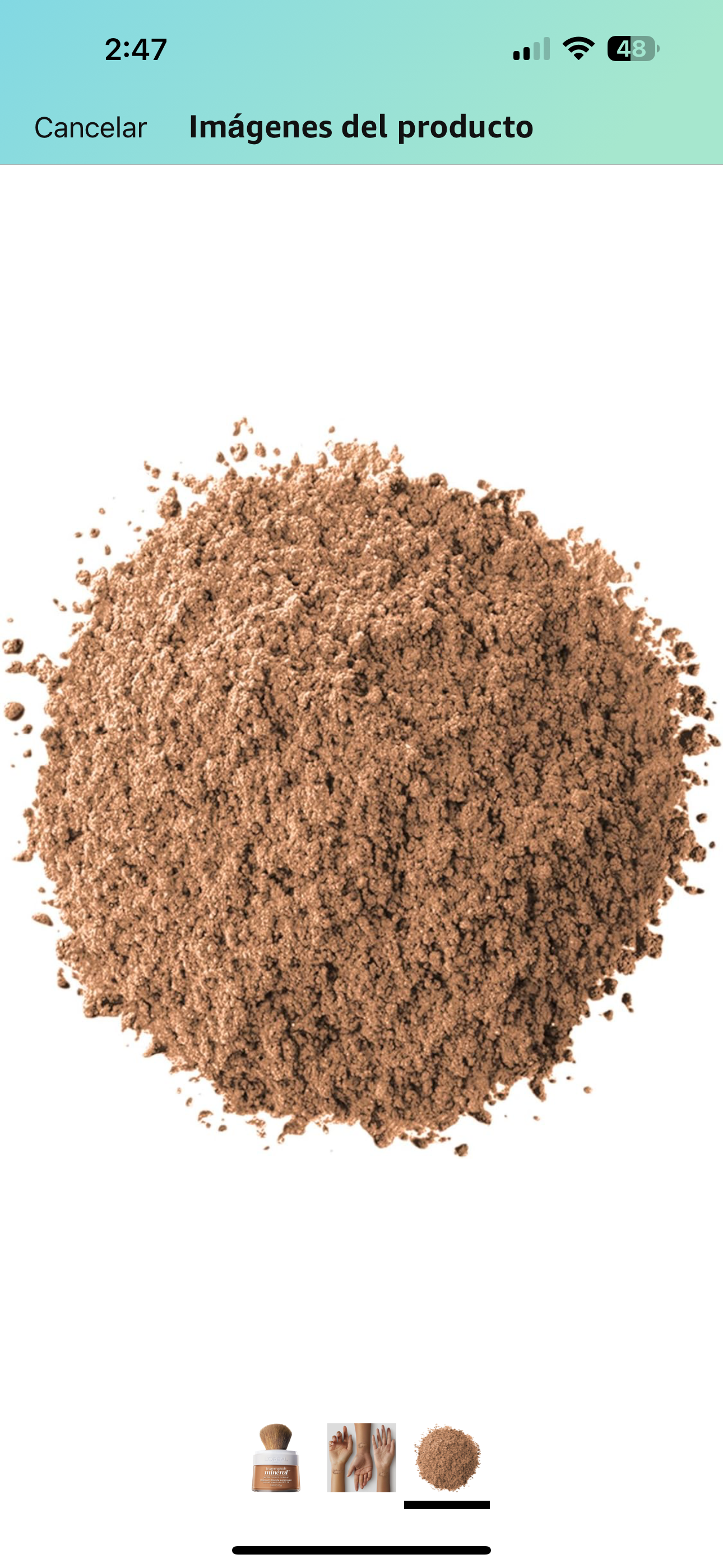 Base mineral L'Oréal Paris True Match natural, 0.35 onzas, Tan clásiico