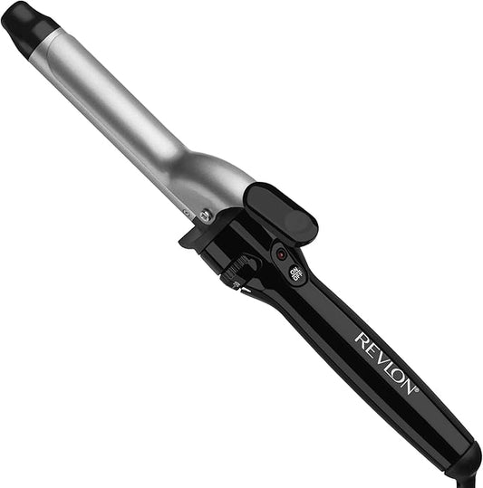 Revlon Perfect Heat Triple Ceramic Curling Iron | For Silky Smooth Medium Curls (1 in)