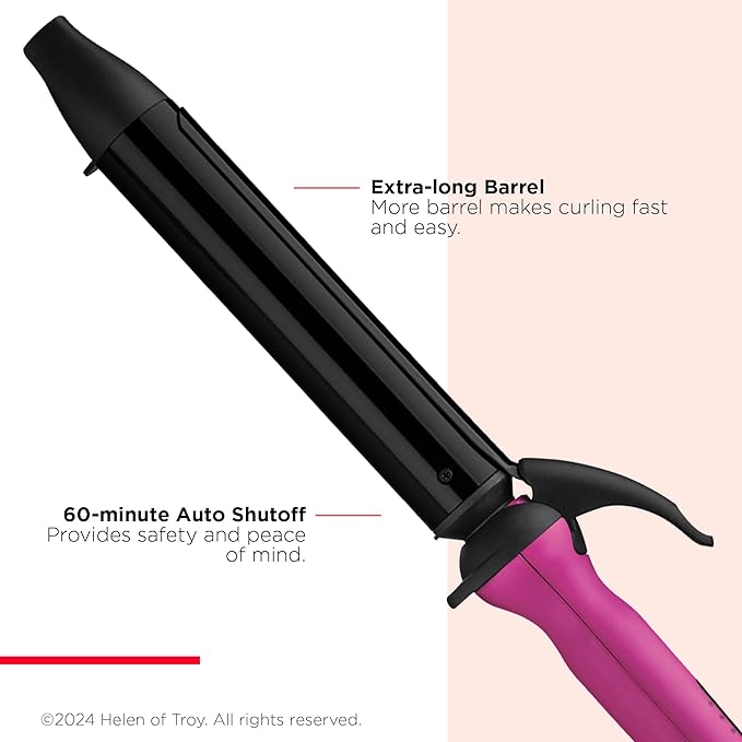 REVLON Easy Heat - 1 1/4" Precision Curling Iron